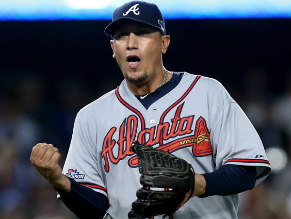 Freddy Garcia was last seen in the major leagues with Atlanta in 2013. (Stephen Dunn/Getty Images)